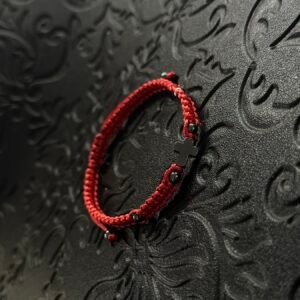 Плетени гривни с кръст Silver II